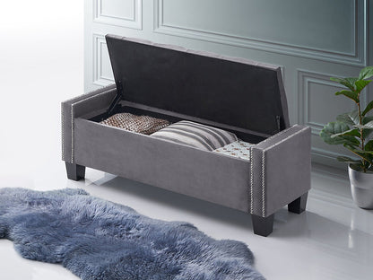 IF 6200/01/02 Grey, Black, Creme valvet Bench