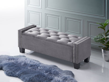 IF 6200/01/02 Grey, Black, Creme valvet Bench